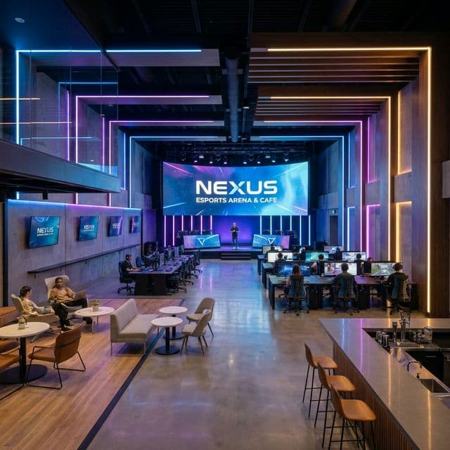 Esports Arenas & Gaming Cafes